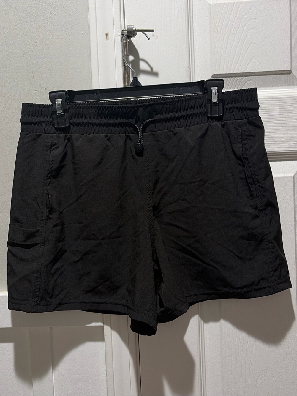 Avalanche Women's Black Elastic Waist Active Shorts Size Medium